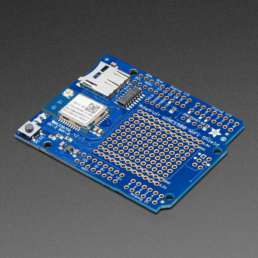 Adafruit WINC1500 WLAN/WiFi Shield mit uFL-Antennenanschluss, 3654