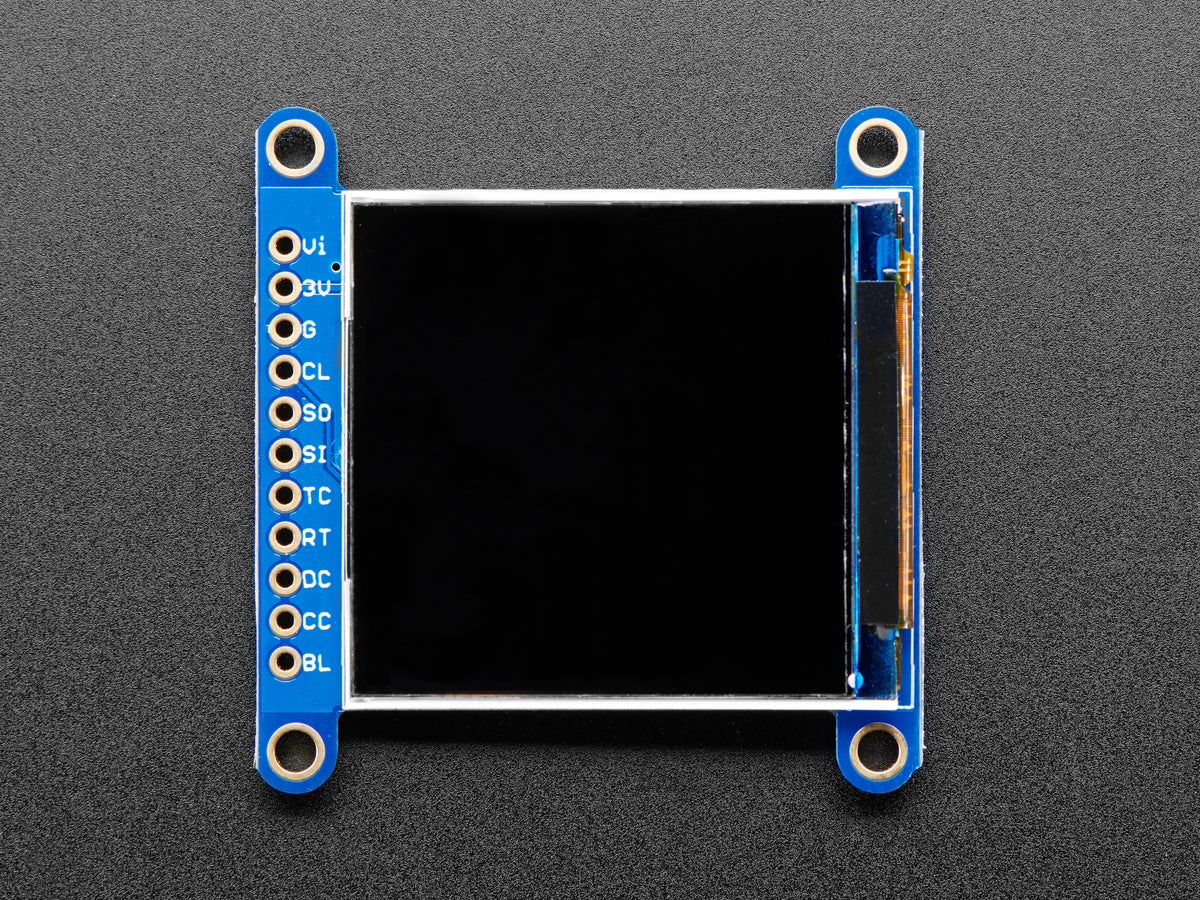 Adafruit 1.54" 240x240 Weitwinkel-TFT LCD Display mit MicroSD-Kartenslot, ST7789, 3787