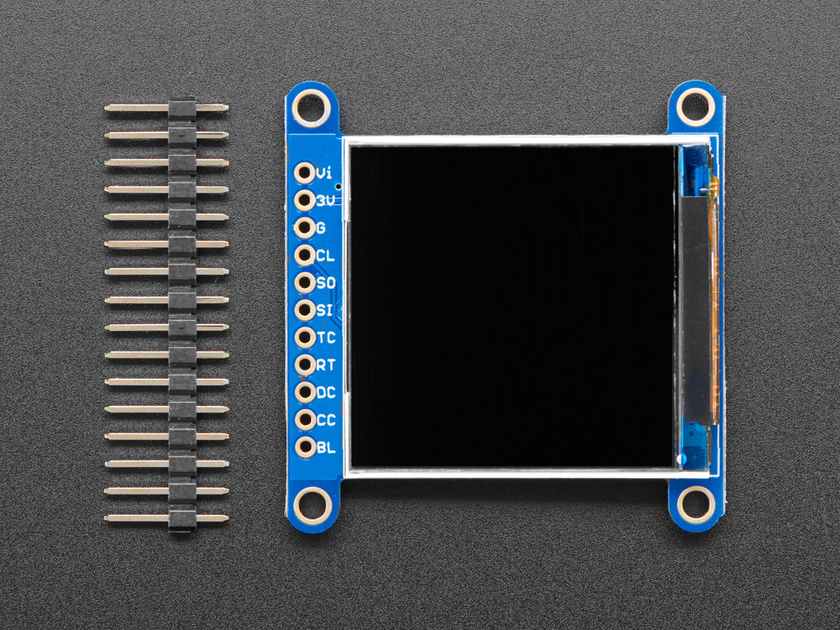 Adafruit 1.54" 240x240 Weitwinkel-TFT LCD Display mit MicroSD-Kartenslot, ST7789, 3787