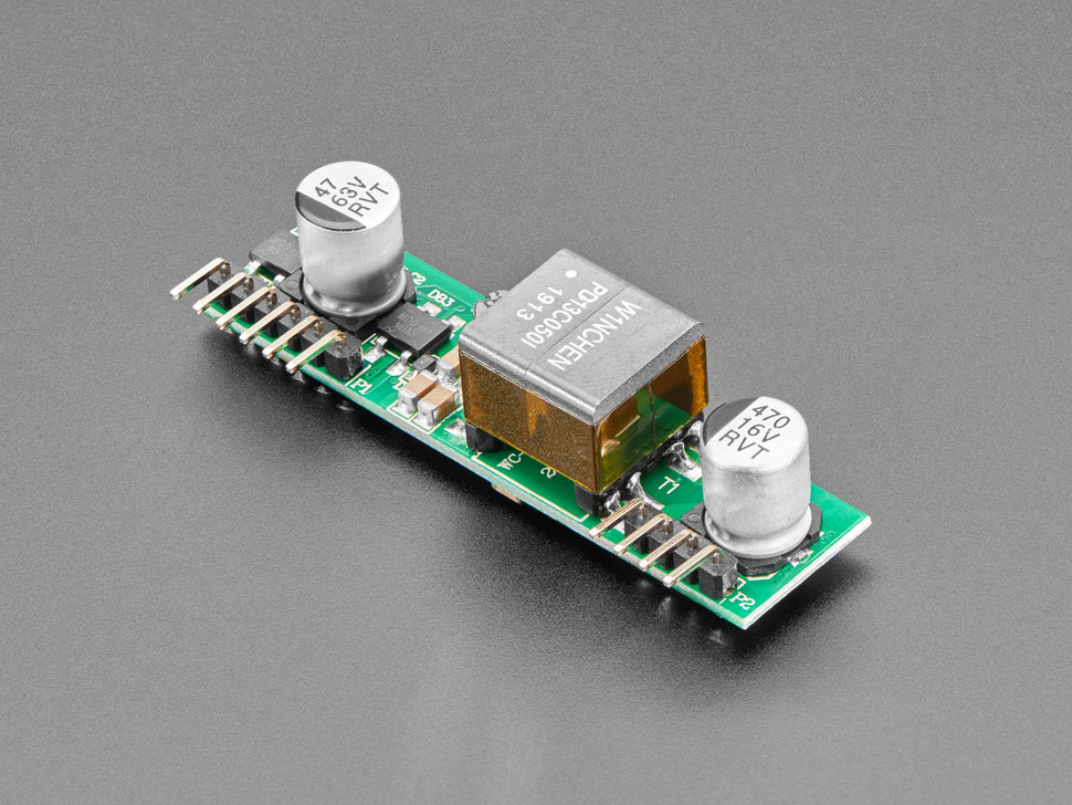 Adafruit 5V 1.8A Isolated Output PoE Module for Raspberry Pi 3 B+ or 4