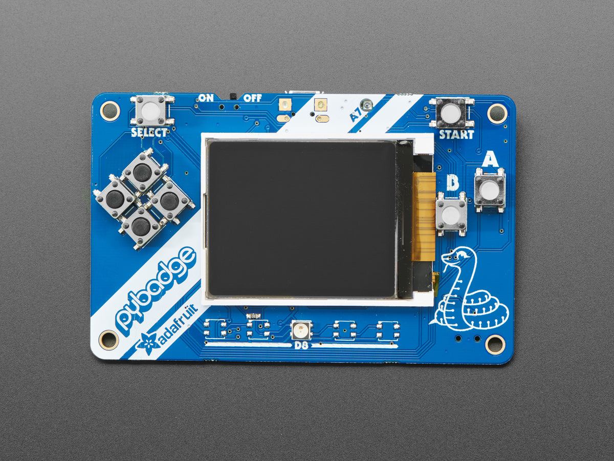 Adafruit PyBadge LC for MakeCode Arcade, CircuitPython or Arduino, Low Cost Version