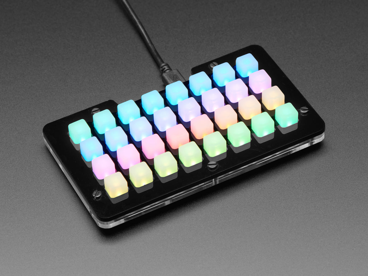 Adafruit NeoTrellis M4 Acrylic Enclosure Kit