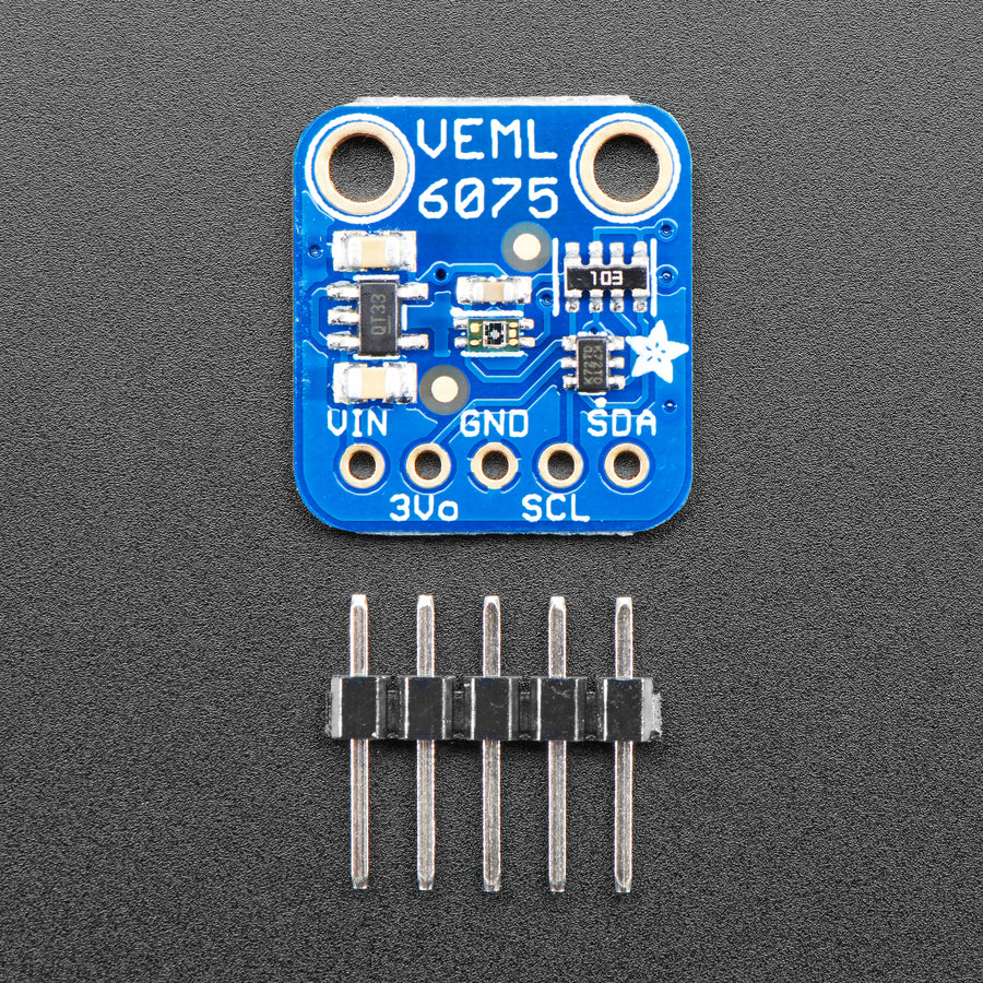 Adafruit VEML6075 UV Index Sensor Breakout, UVA & UVB, I2C