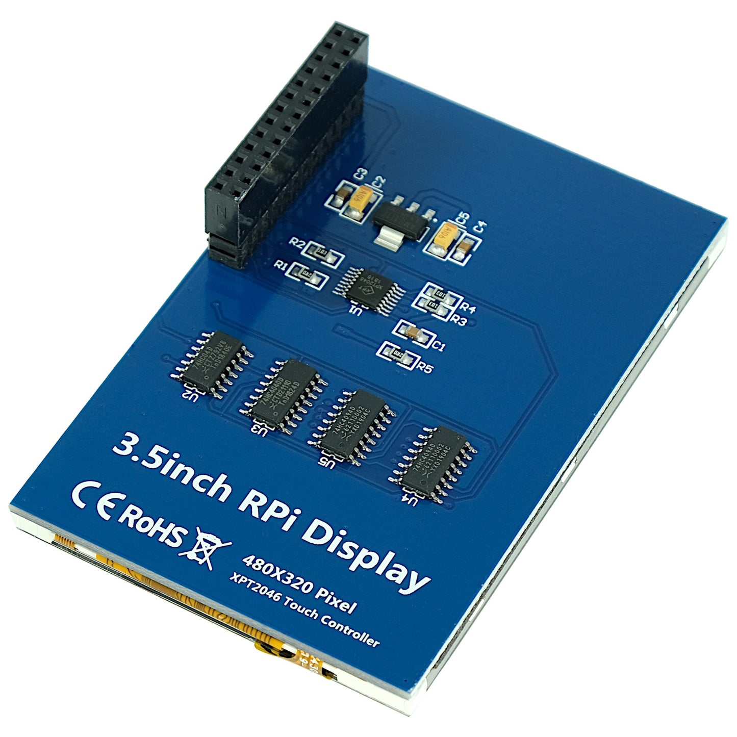 3,5" TFT Touchscreen, SPI Display für Raspberry Pi