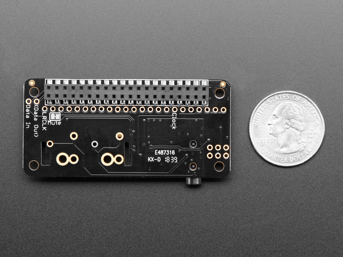 Adafruit I2S Audio Bonnet for Raspberry Pi, UDA1334A