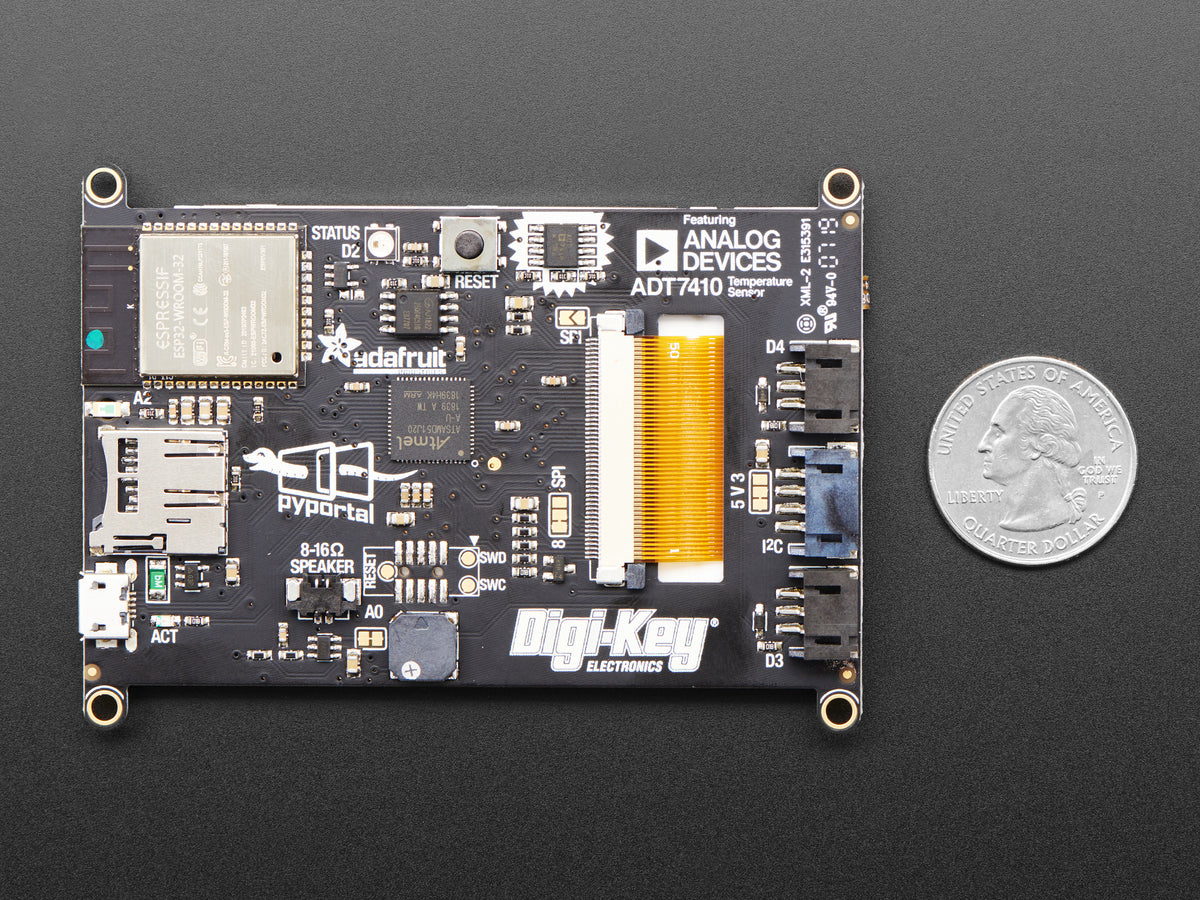 Adafruit PyPortal, CircuitPython Internet Display, 4116