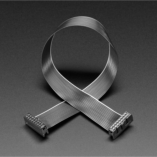 Adafruit GPIO Ribbon Cable 2x8 IDC Cable, 16 pins 12" long, 4170