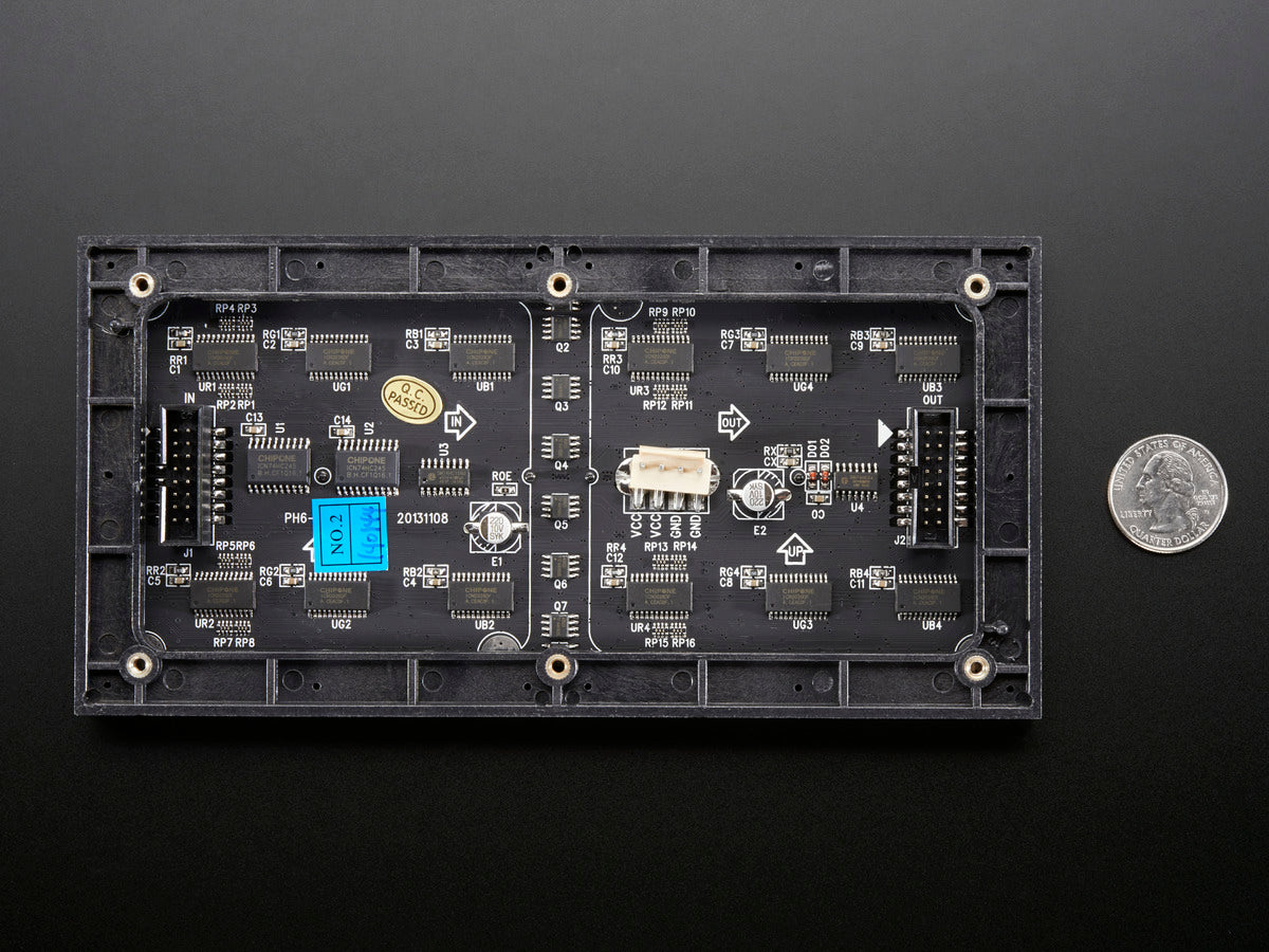 Adafruit Medium 16x32 RGB LED Matrix Panel