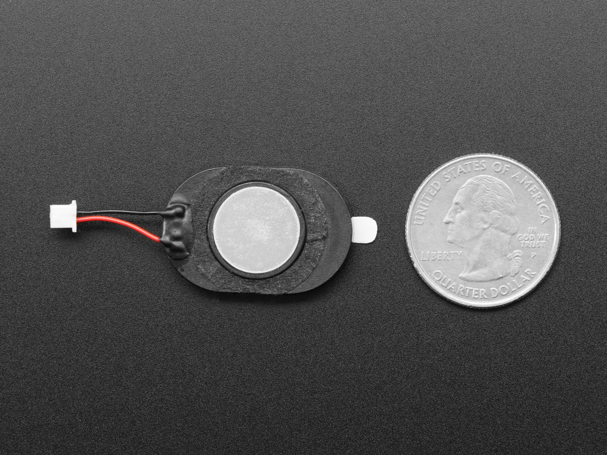Adafruit Mini Lautsprecher, Oval, 1W 8Ω, 4227