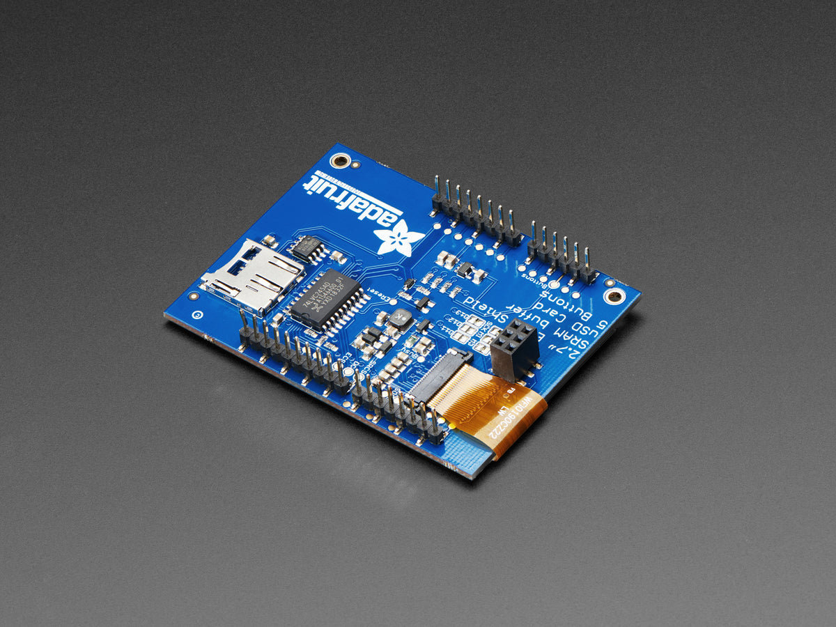 Adafruit 2,7" eInk / ePaper Shield mit SRAM, 3-farbig