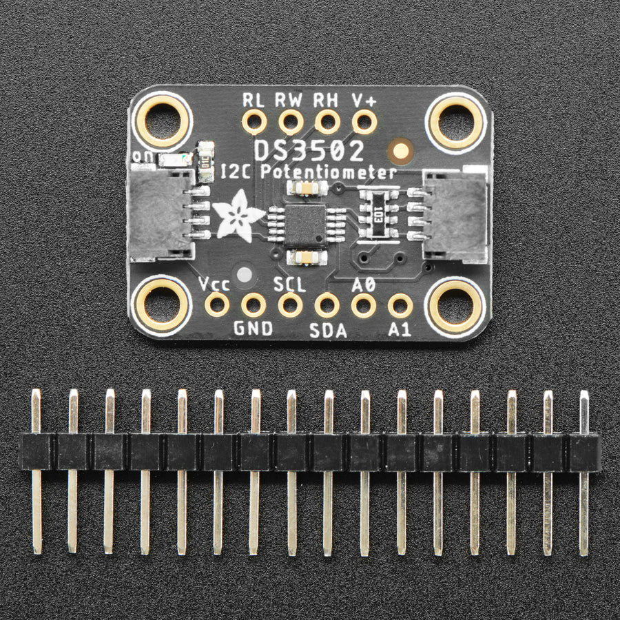 Adafruit DS3502 I2C Digital 10K Potentiometer Breakout, STEMMA QT / Qwiic, 4286