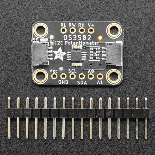 Adafruit DS3502 I2C Digital 10K Potentiometer Breakout, STEMMA QT / Qwiic
