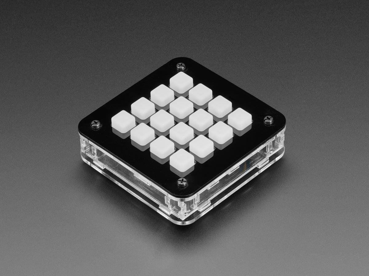Adafruit 4x4 Trellis Feather Acryl-Gehäuse, 4339