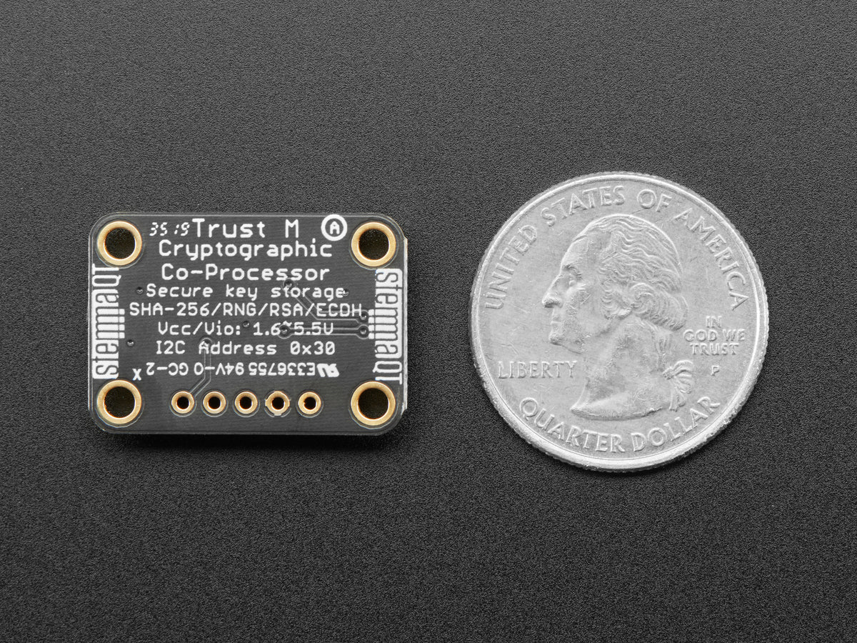 Adafruit Infineon Trust M Breakout Board, STEMMA QT / Qwiic, 4351