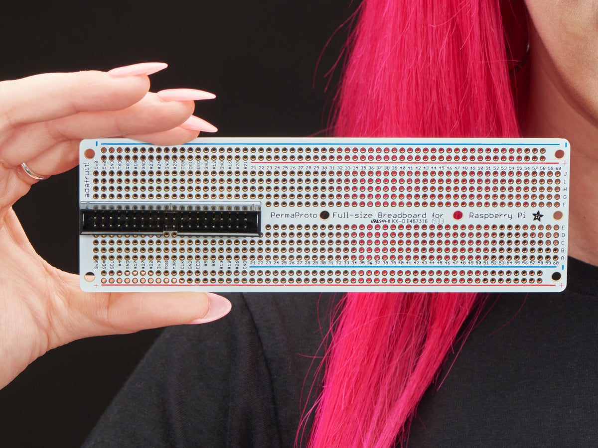 Adafruit Perma-Proto Platine für Raspberry Pi mit 2x20-poliger Stiftleiste, 4354