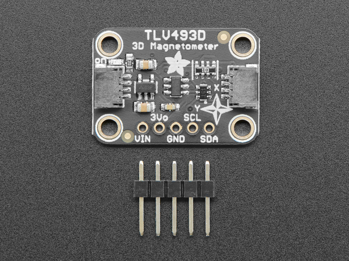 Adafruit TLV493D 3-Achsen-Magnetometer, I2C, STEMMA QT / Qwiic, 4366