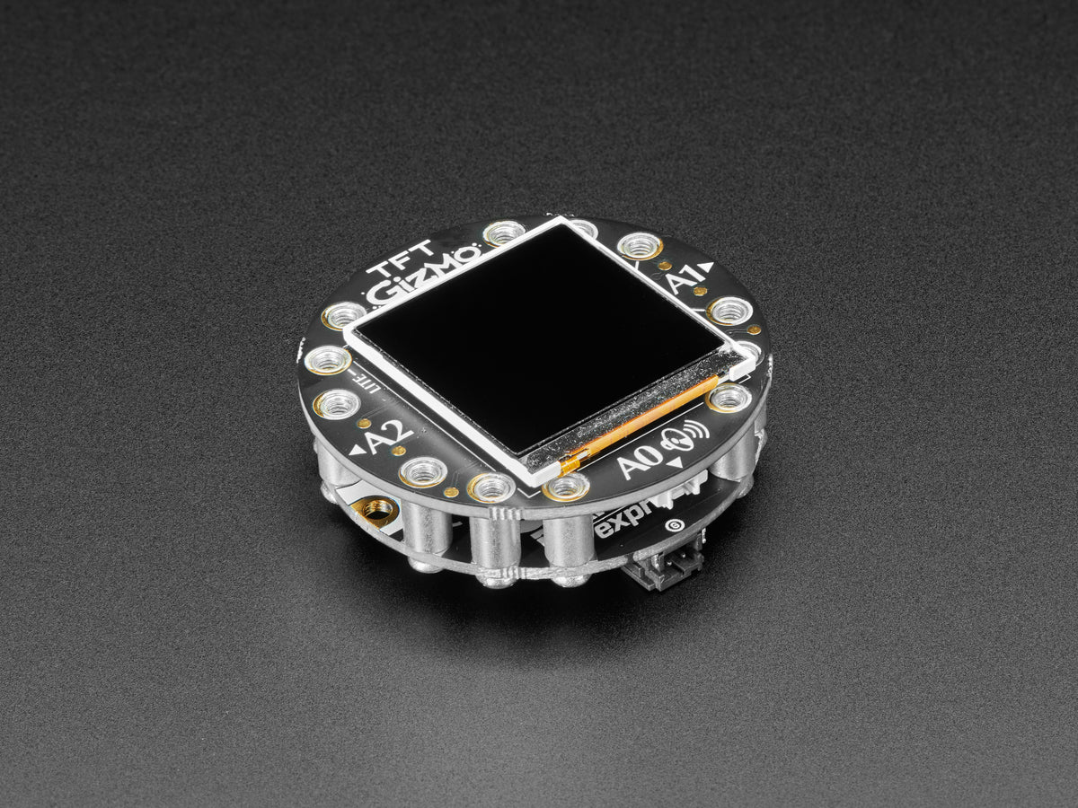 Adafruit Circuit Playground TFT Gizmo, Bolt-on Display + Audio Amplifier