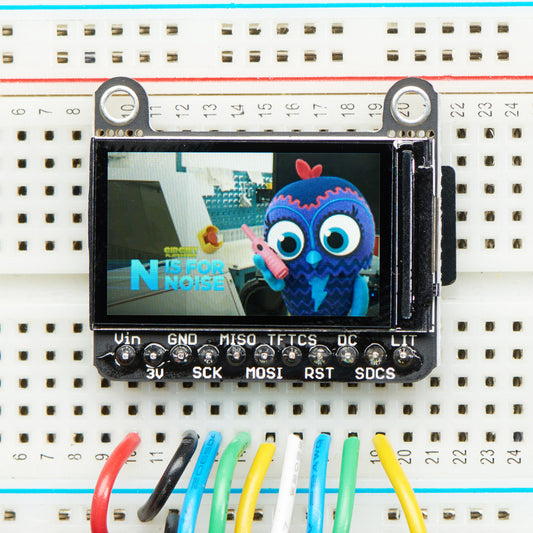Adafruit 1.14" 240x135 Farb-TFT Display mit MicroSD-Kartenslot, ST7789, 4383
