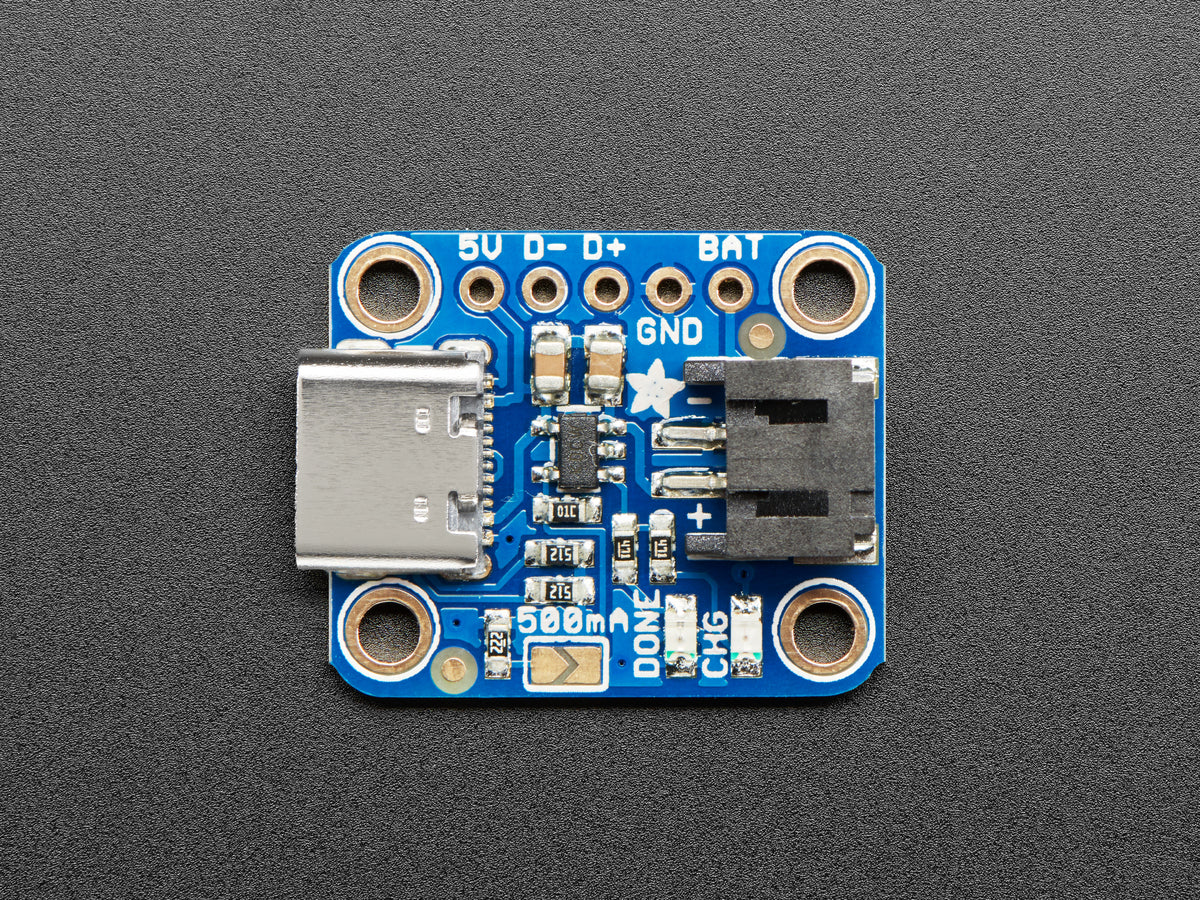Adafruit Micro Lipo, USB-C LiIon/LiPoly Lademodul, 4410