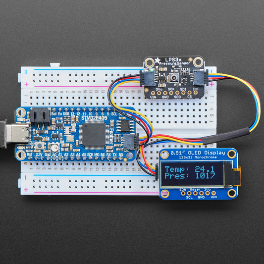 Adafruit LPS33HW Water Resistant Pressure Sensor, STEMMA QT