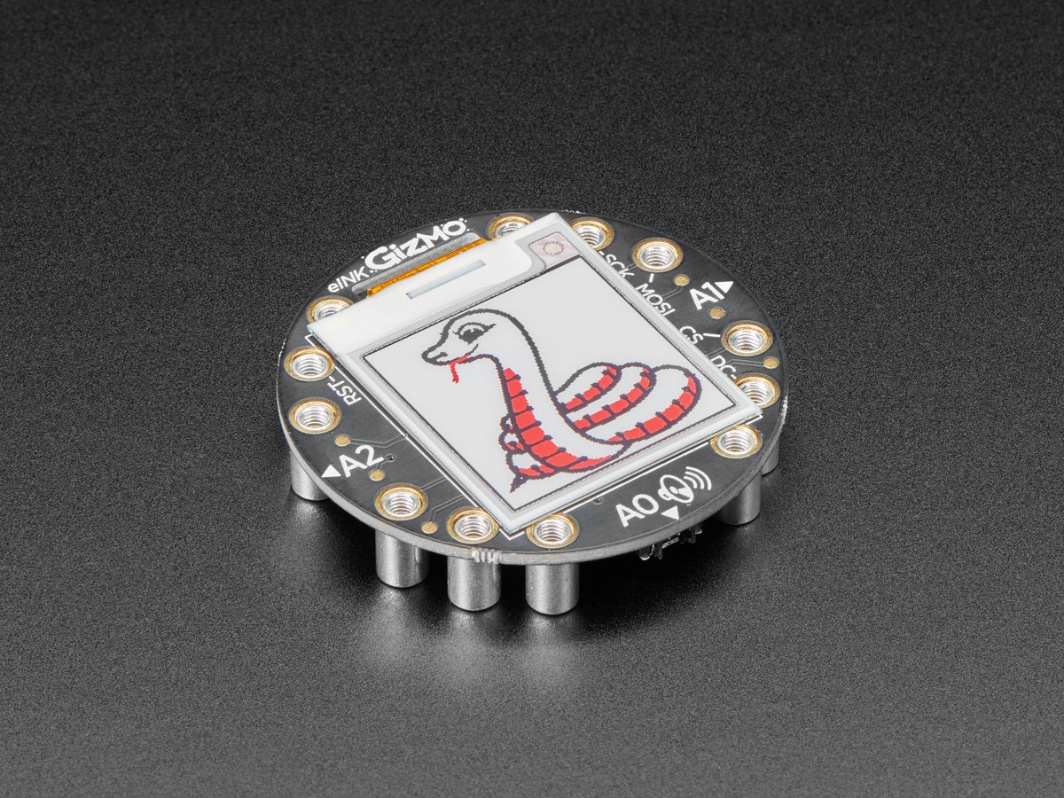 Adafruit Circuit Playground Tri-Color E-Ink Gizmo, E-Ink Display + Audio Amplifier