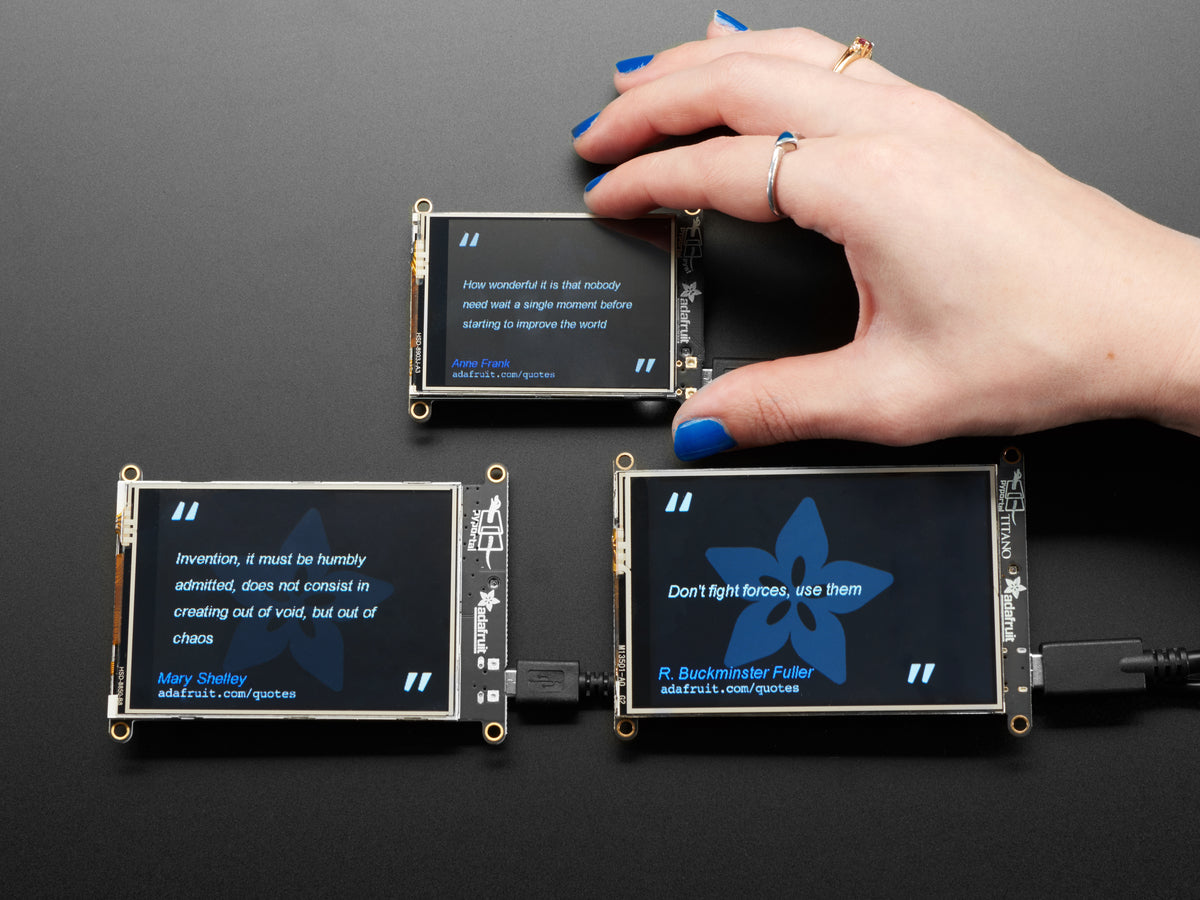 Adafruit PyPortal Pynt, CircuitPython Powered Internet Display, 2.4" TFT