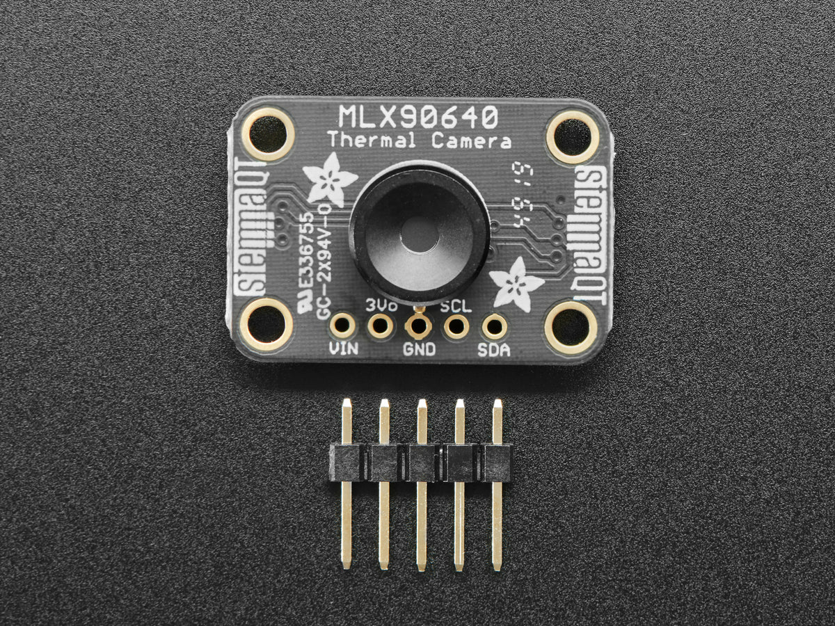 Adafruit MLX90640 24x32 110˚ IR-Thermalkamera Breakout Board, 4469