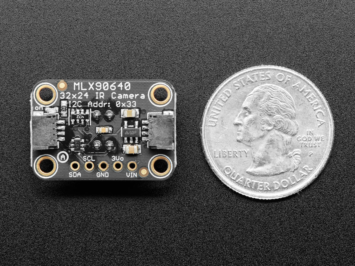 Adafruit MLX90640 24x32 110˚ IR-Thermalkamera Breakout Board, 4469