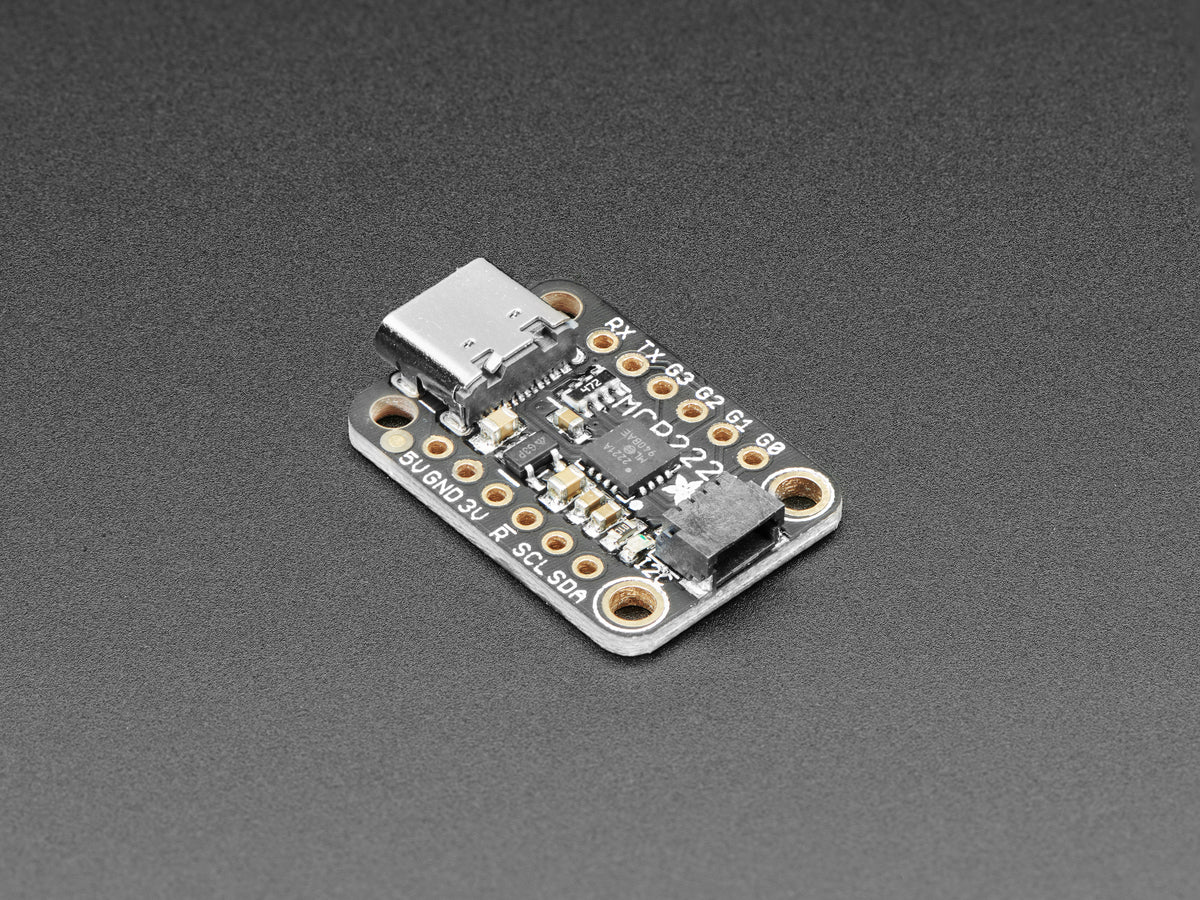 Adafruit MCP2221A Breakout, General Purpose USB to GPIO ADC I2C, Stemma QT / Qwiic
