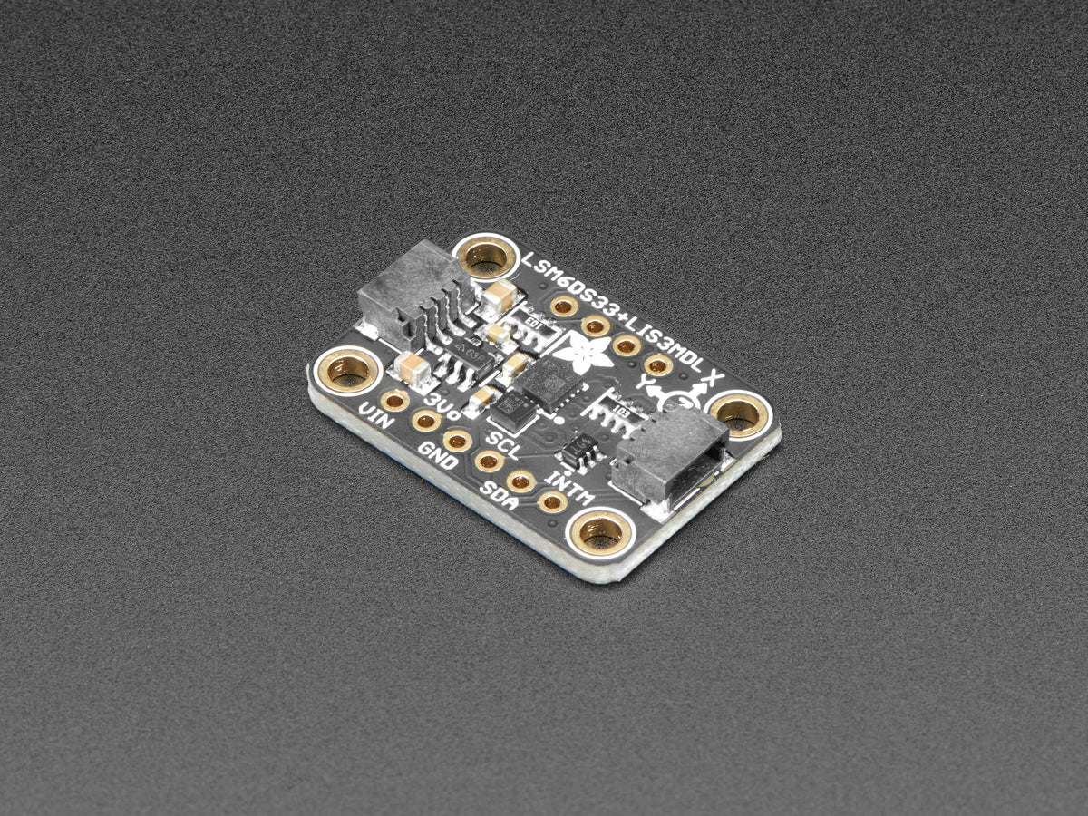 Adafruit LSM6DS33 + LIS3MDL, Accelero-/Magnetometer/Gyroskop, STEMMA QT, Qwiic, 4485