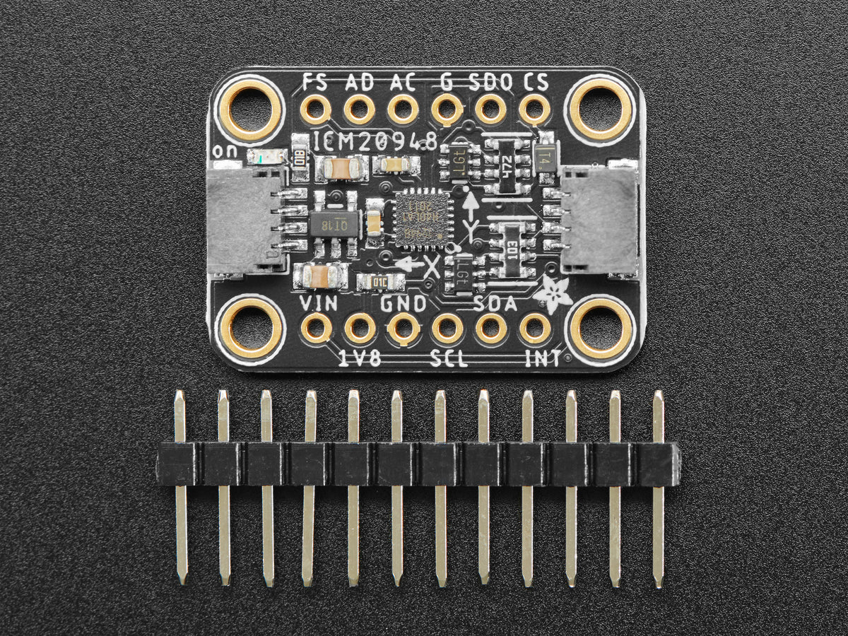 Adafruit TDK InvenSense ICM-20948, MPU-9250 Upgrade, STEMMA QT / Qwiic, 4554