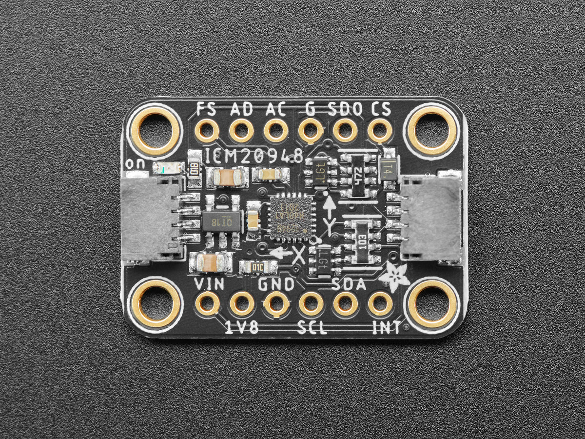 Adafruit TDK InvenSense ICM-20948, MPU-9250 Upgrade, STEMMA QT / Qwiic, 4554