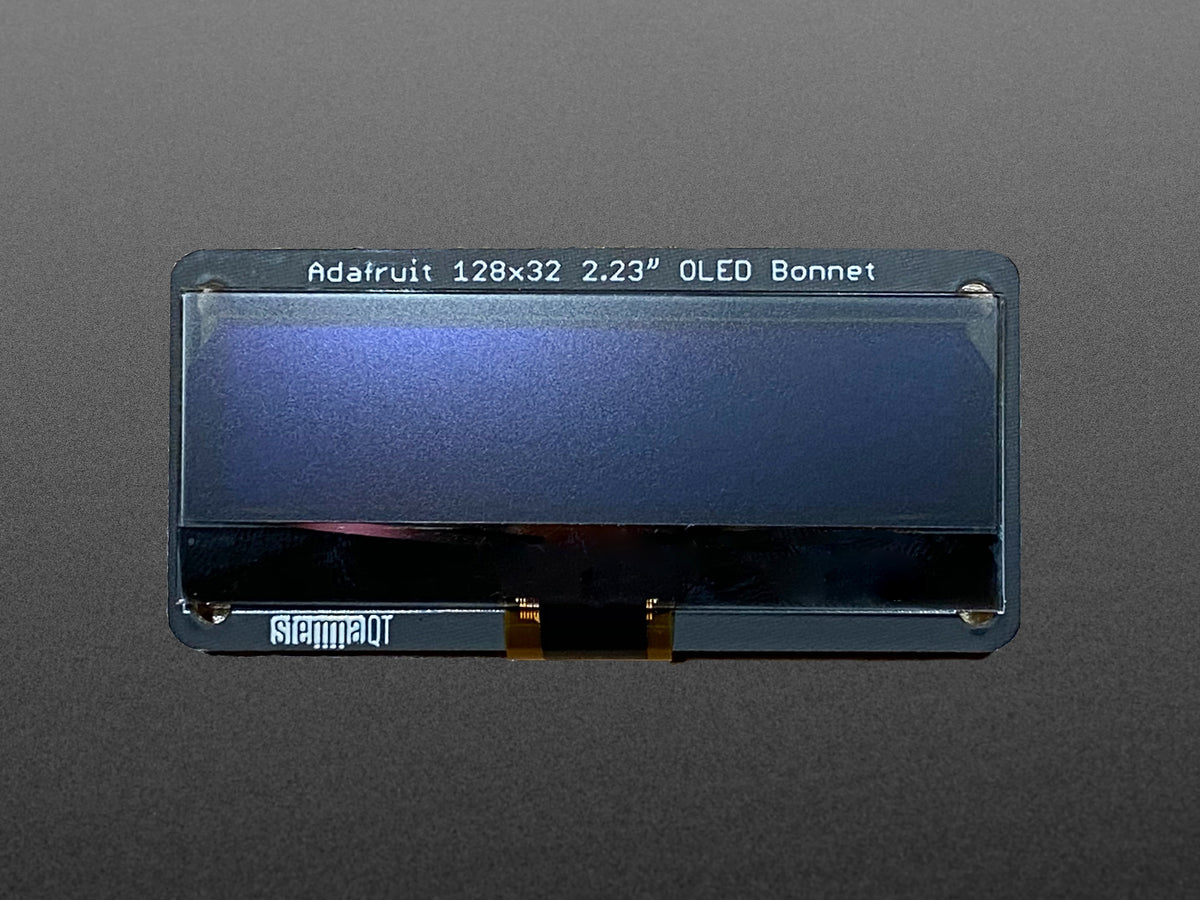 Adafruit 2,23" Monochrom OLED Bonnet für Raspberry Pi, 4567