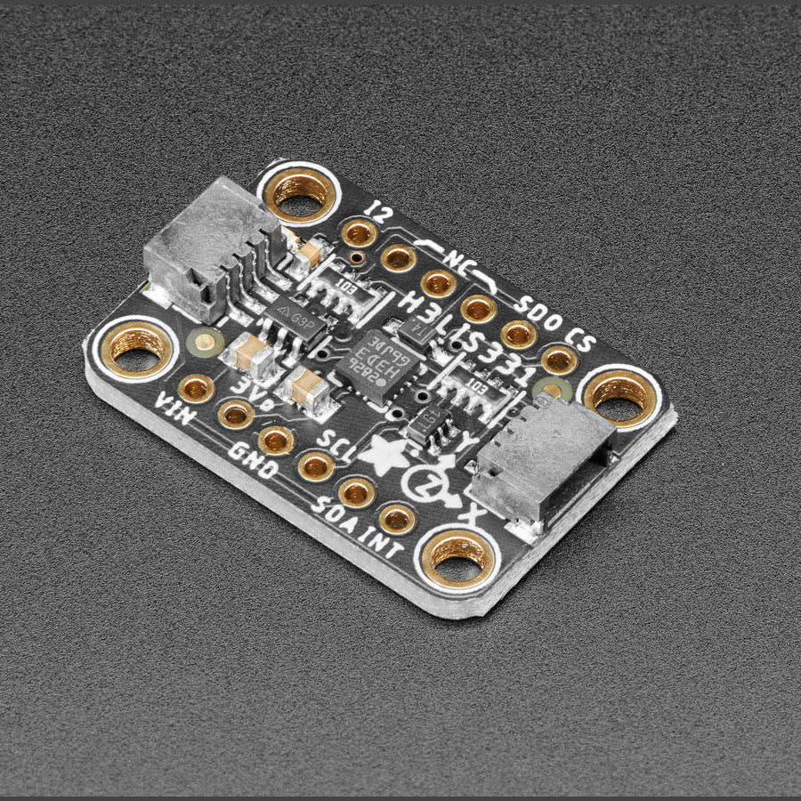 Adafruit H3LIS331 3-Achsen-Accelerometer mit ultrahohem Messbereich, STEMMA QT / Qwiic, 4627