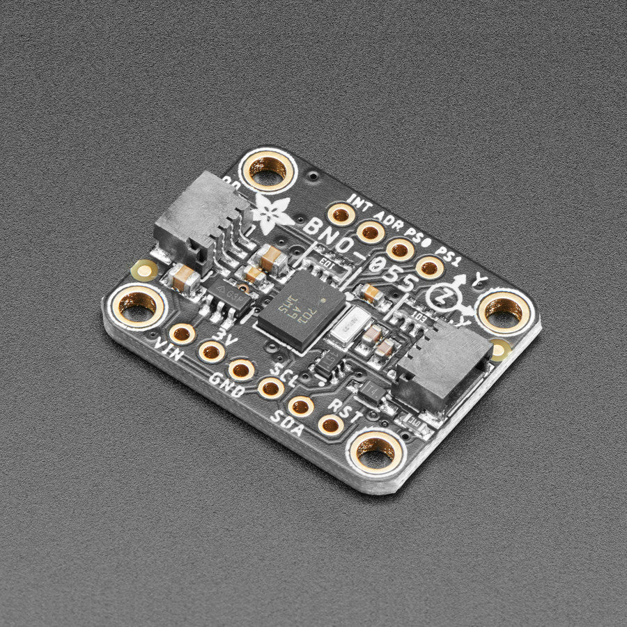 Adafruit BNO055 Breakout für absolute Orientierung, 9-DOF, I2C, STEMMA QT / Qwiic, 4646
