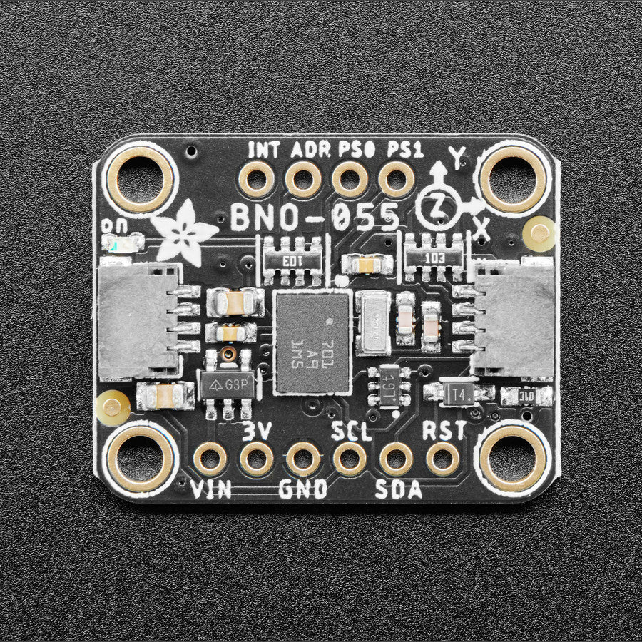 Adafruit BNO055 Breakout für absolute Orientierung, 9-DOF, I2C, STEMMA QT / Qwiic, 4646