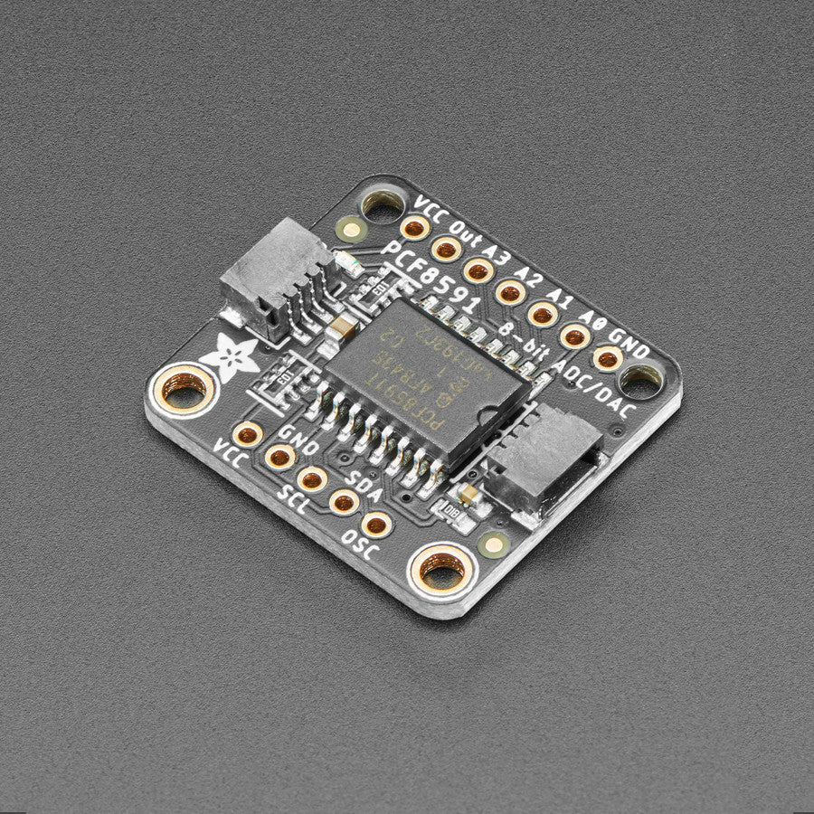 Adafruit PCF8591 Quad 8-bit ADC + 8-bit DAC, STEMMA QT / Qwiic