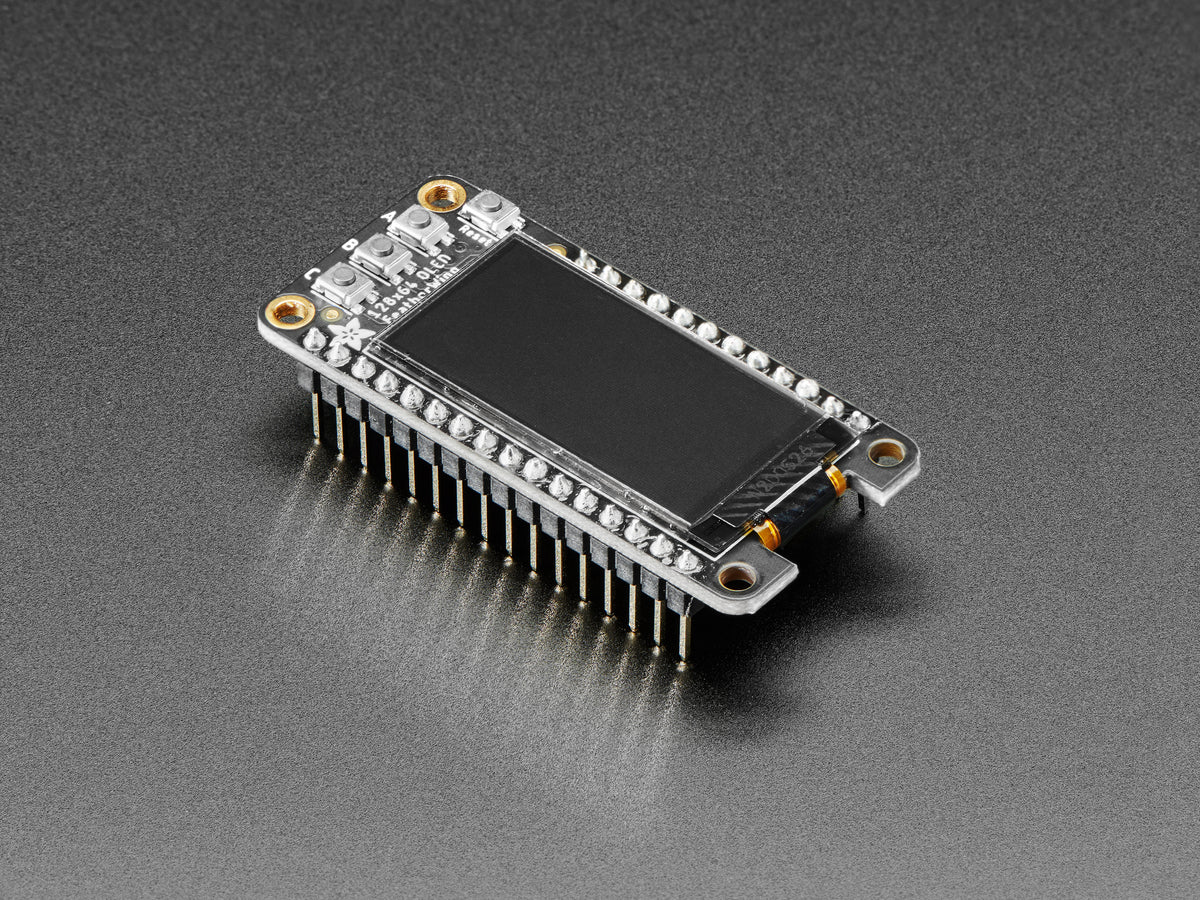 Adafruit FeatherWing OLED, 128x64 OLED Add-on für Feather Board, STEMMA QT / Qwiic, 4650