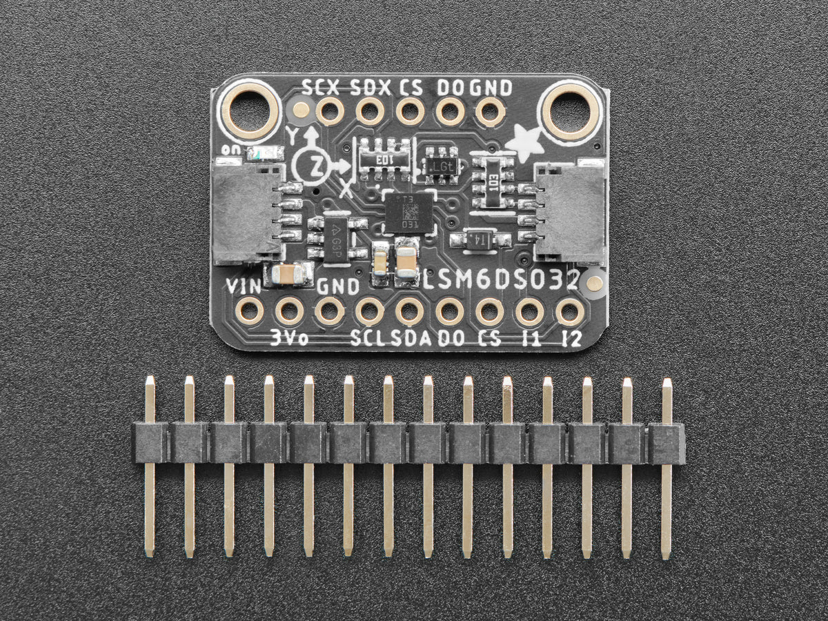 Adafruit LSM6DSO32 Accelerometer und Gyroskop, STEMMA QT/Qwiic, 4692
