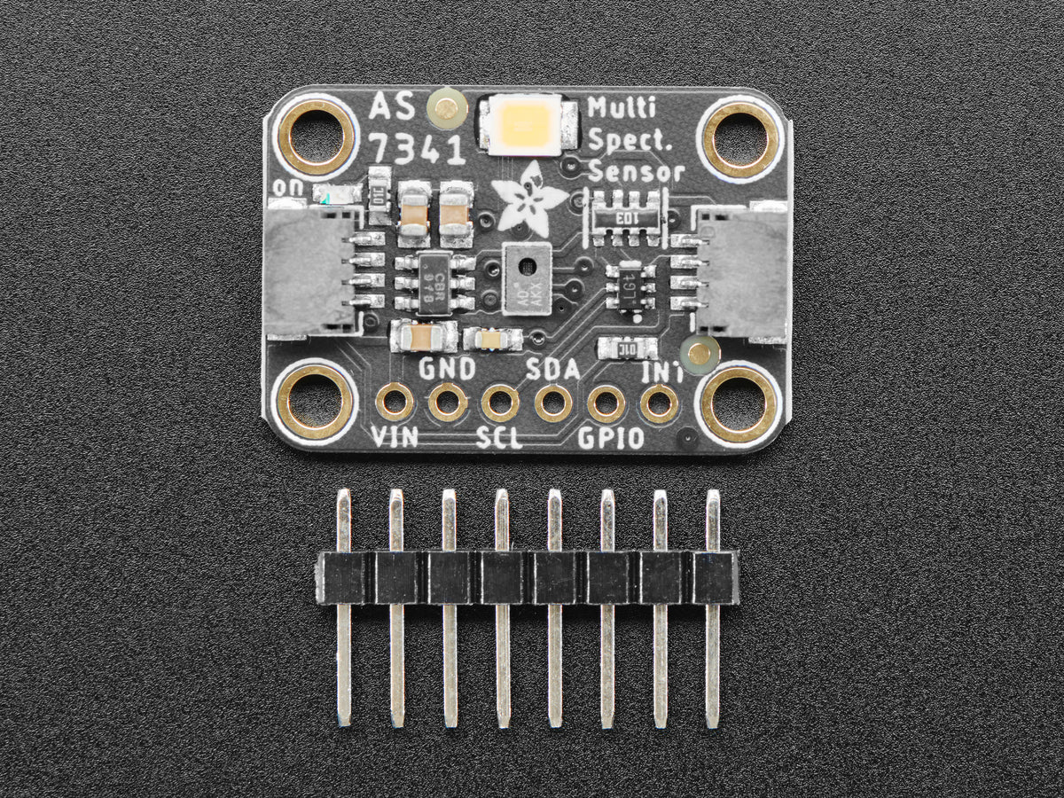 Adafruit AS7341 10-Kanal-Licht- und Farbsensor, STEMMA QT / Qwiic, 4698