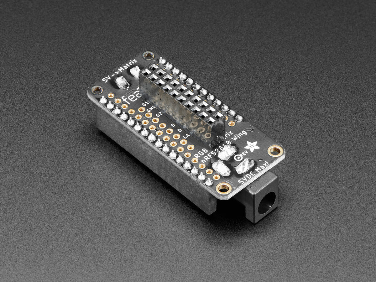 Adafruit RGB Matrix FeatherWing Kit für Feather nRF52840, 4702