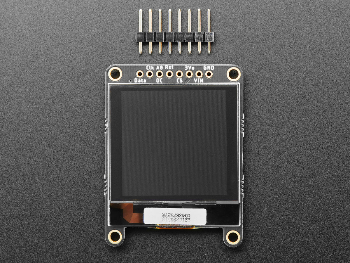 Adafruit Graustufen 1,5" 128x128 OLED-Grafikdisplay, STEMMA QT/Qwiic, 4741