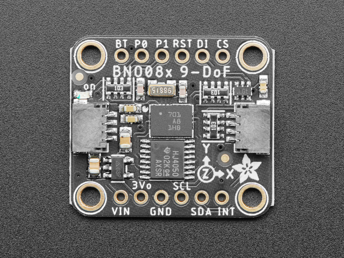 Adafruit BNO085 Breakout für absolute Orientierung (BNO080), 9-DOF, STEMMA QT / Qwiic, 4754