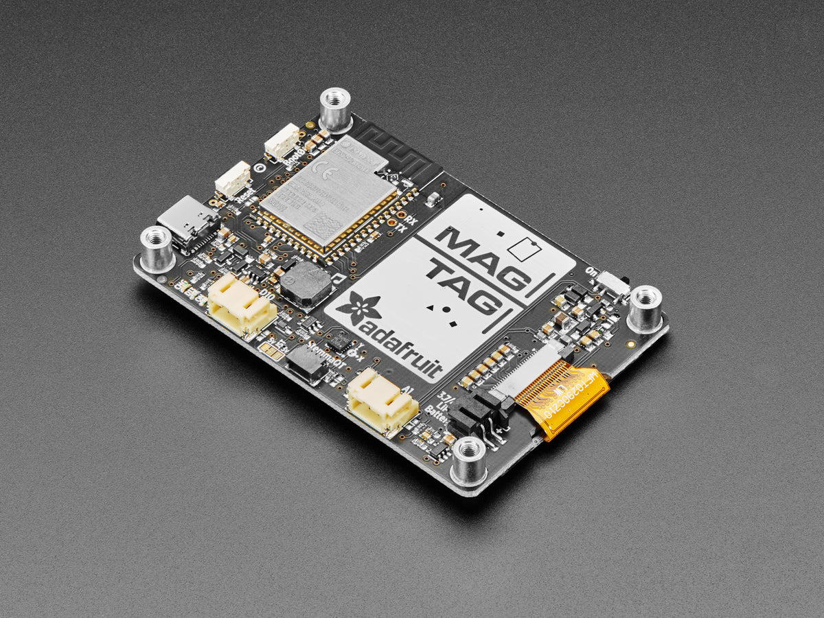 Adafruit MagTag 2,9" Graustufen E-Ink WLAN Display mit ESP32-S2, 4800