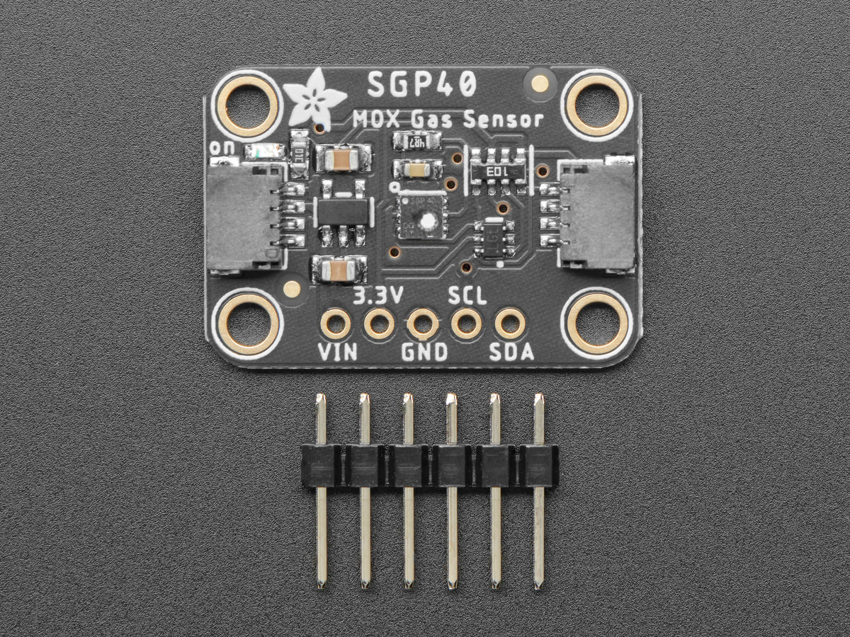 Adafruit SGP40 Luftqualitätssensor Breakout, VOC-Index, STEMMA QT / Qwiic, 4829