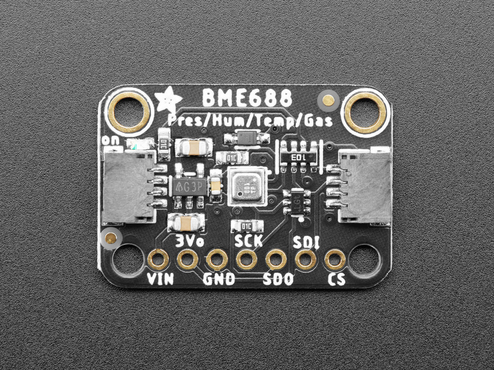 Adafruit BME688 Temperatur-, Luftfeuchtigkeits-, Druck- und Gassensor, STEMMA QT, 5046