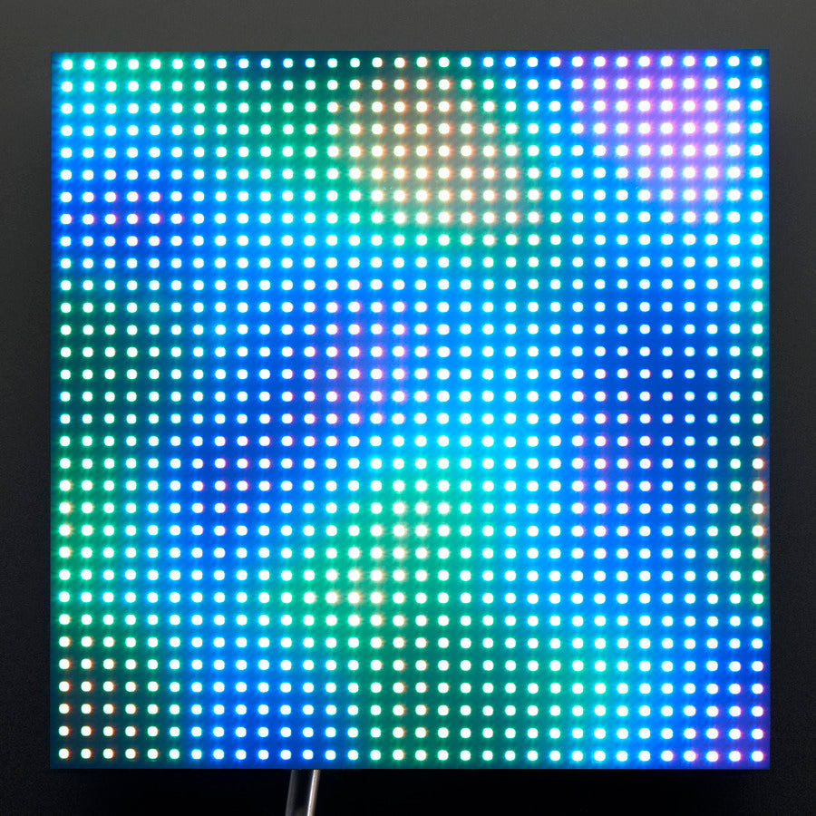 Adafruit 32x32 RGB LED Matrix Panel, 4 mm Rastermaß, 607