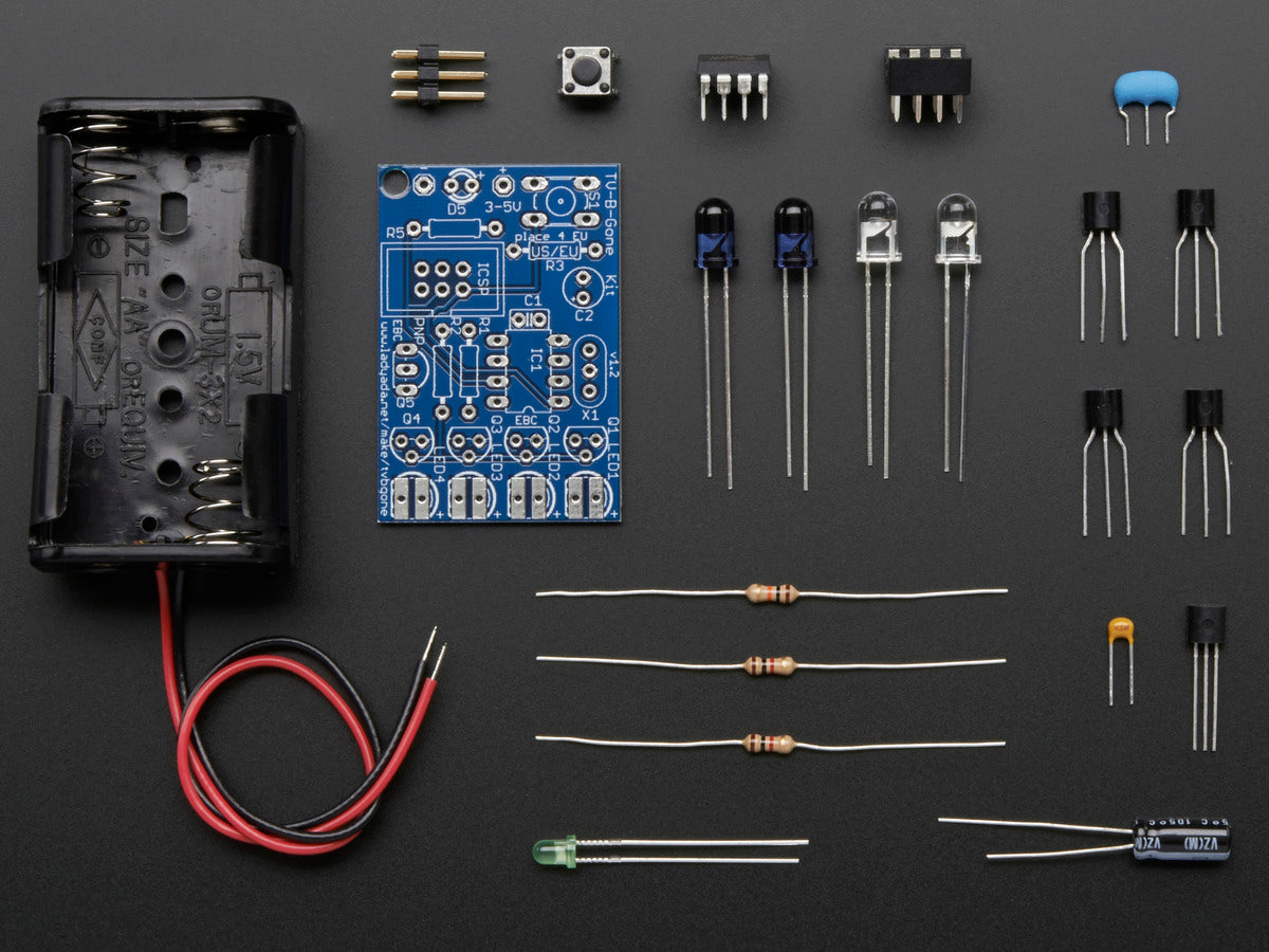 Adafruit TV-B-Gone Bausatz, v1.2, 73