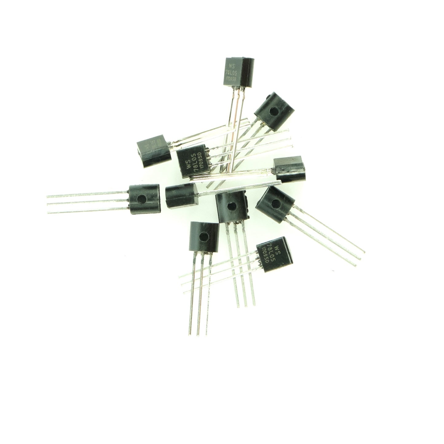 Voltage Regulator, 5V, 100mA, TO-92, WS78L05, 10 Pack