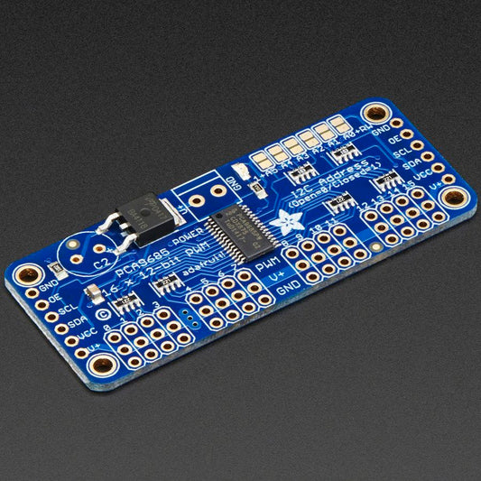 Adafruit 16-Kanal 12-Bit PWM/Servo Treiber, I2C, PCA9685, 815